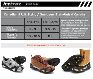 ICETRAX V3 Tungsten Ice Cleats