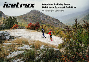 ICETRAX Aluminum Trekking Poles