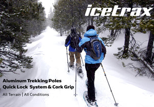ICETRAX Aluminum Trekking Poles