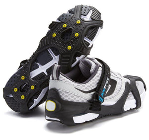 ICETRAX V3 Tungsten Ice Cleats with Straps Combo Pack