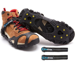 ICETRAX V3 Tungsten Ice Cleats with Straps Combo Pack