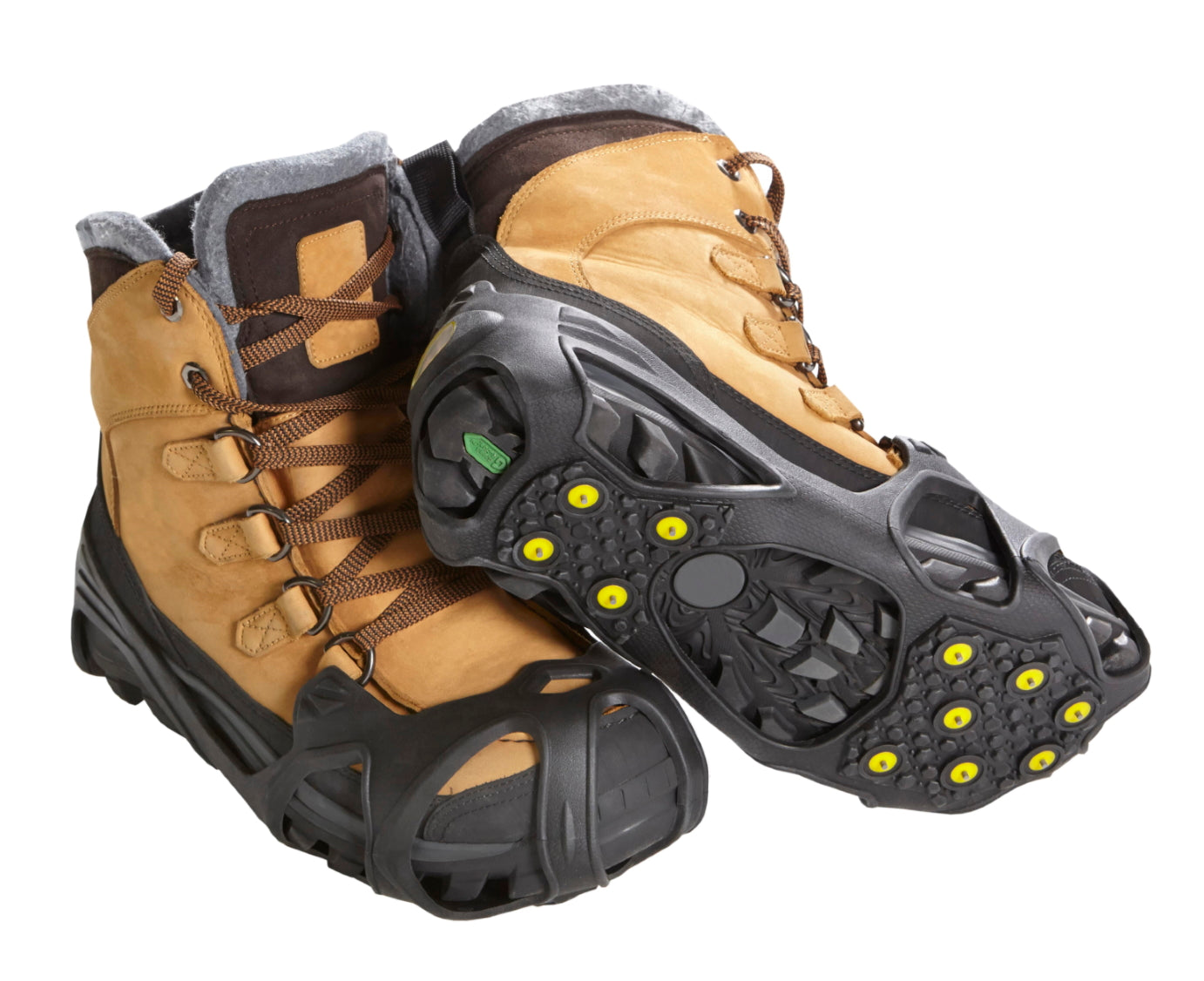 Winter Walking JD310-XXL Crampons à glace Low-Pro Heel Transitional Traction,  Carbure de tungstène, Traction Crampon, 2T-Grand